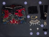 Jiangnan Meow Identity V False Hope Bloody Queen Mary Goth Cosplay Costume