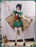Genshin Impact Wendy Venti Cosplay Costume