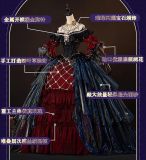 Jiangnan Meow Identity V False Hope Bloody Queen Mary Goth Cosplay Costume