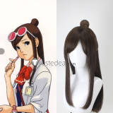 Gyakuten Saiban Houzuki Akane Brown Styled Cosplay Wig