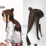 Gyakuten Saiban Houzuki Akane Brown Styled Cosplay Wig