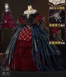 Jiangnan Meow Identity V False Hope Bloody Queen Mary Goth Cosplay Costume