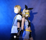 Vocaloid Kagamine Len Rin Project DIVA F 2nd Cosplay Costume
