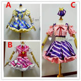 Aikatsu Stage Coord Ichigo Hoshimiya Aoi Kiriya Ran Shibuki Cosplay Costume