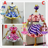 Aikatsu Stage Coord Ichigo Hoshimiya Aoi Kiriya Ran Shibuki Cosplay Costume
