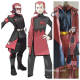 Maxie Red Black Cosplay Costumes