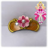 Hirogaru Sky! Pretty Cure Precure Ellee-chan Cure Majesty Haruno Haruka Cure Flora Yakushiji Saaya Cure Ange Earrings Cosplay Accessories