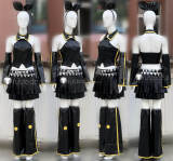 Vocaloid Project DIVA Kagamine Rin Punkish Cosplay Costume