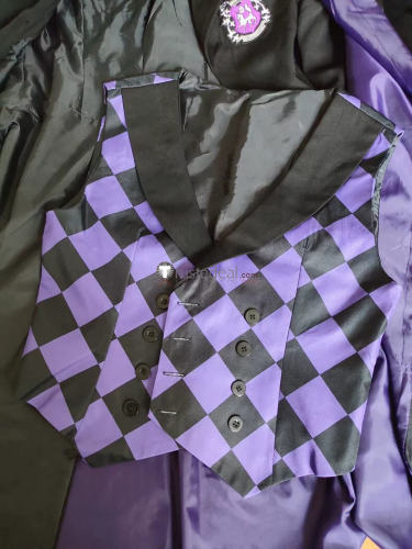 Black Butler Kuroshitsuji Public School Arc Gregory Violet Cosplay Costume 2