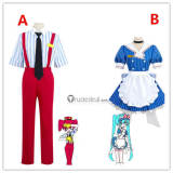 Vocaloid Mesmerizer Hatsune Miku Kasane Teto Cosplay Costume