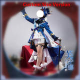 Genshin Impact Furina Focalors Blue Cosplay Costume Custom Size