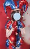 The Amazing Digital Circus Pomni Jester Clown Cosplay Costume 3