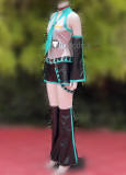 Vocaloid Project DIVA Hatsune Miku Punkish Cosplay Costume