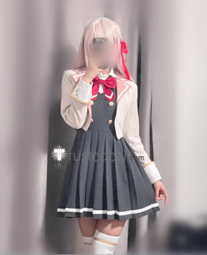 Roshidere Alya Sometimes Hides Her Feelings in Russian Alisa Mikhailovna Kujou School Uniform Cosplay Costume