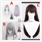 Roshidere Alya Sometimes Hides Her Feelings in Russian Alisa Mikhailovna Kujou Suou Yuki Cosplay Wig