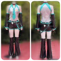 Vocaloid Project DIVA Hatsune Miku Punkish Cosplay Costume