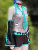 Vocaloid Project DIVA Hatsune Miku Punkish Cosplay Costume