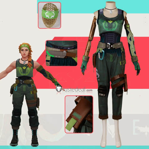 Valorant Skye Raze Cosplay Costume