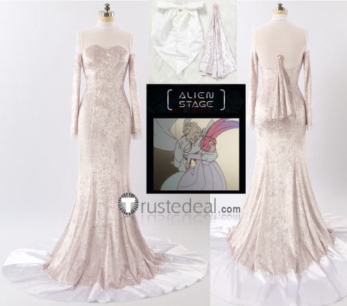 Alien Stage Round 5 Mizi Gown Dress Cosplay Costume