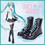 Vocaloid Miku Hatsune Original Brand New Wonderland Cosplay Shoes Boots Heels