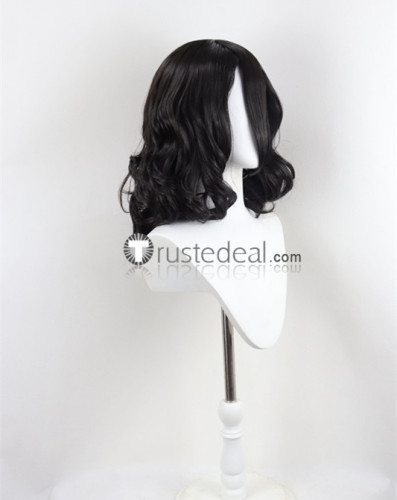 Bleach Zangetsu Black Curly Styled Cosplay Wig