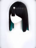 Alien Stage Luka Mizi Sua Black Green Pink Blonde Cosplay Wig