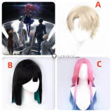 Alien Stage Luka Mizi Sua Black Green Pink Blonde Cosplay Wig