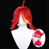 Hazbin Hotel Niffty Angel Dust Alastor Red Cosplay Wig Ears Hair Accessories