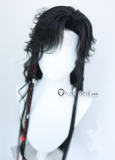 Heaven Official's Blessing Tian Guan Ci Fu Young Hua Cheng Manhua Black Styled Lace Front Cosplay Wig