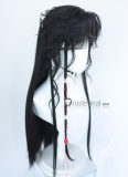 Heaven Official's Blessing Tian Guan Ci Fu Young Hua Cheng Manhua Black Styled Lace Front Cosplay Wig