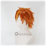 Project Sekai Colorful Stage! feat. Hatsune Miku Vivid BAD SQUAD Shiraishi An Vivid Crew Shinonome Akito Orange Ponytail Styled Cosplay Wig