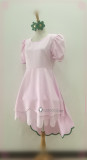 One Piece Dwarf Princess Mansherry Pink Dress Cosplay Costume