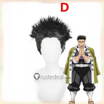 Kimetsu no Yaiba Demon Slayer Makomo Gyoumei Himejima Sanemi Shinazugawa Cosplay Wig