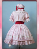 Touhou Project Remilia Scarlet Lolita Pink Cosplay Costume