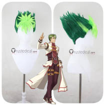 The Legend of Heroes Sora no Kiseki Kevin Graham Green Styled Cosplay Wig