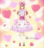 Uta no Prince-sama Syo Kurusu Pink Lolita Dress Cosplay Costume