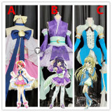 Hime Chen! Otogi Chikku Idol Lilpri Ringo Yukimori Natsuki Sasahara Takashiro Leila Layla Princess Cosplay Costume