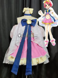 Hime Chen! Otogi Chikku Idol Lilpri Ringo Yukimori Natsuki Sasahara Takashiro Leila Layla Princess Cosplay Costume