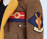Pokemon Horizons The Series Professor Friede Shirt Coat Cosplay Costume