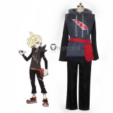 Pokemon Sun and Moon Team Skull Gladion Hala Team Rock Archer Cosplay Costume