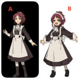 Mushoku Tensei Isekai Ittara Honki Dasu Jobless Reincarnation Aisha Greyrat Maid Outfit Cosplay Costume