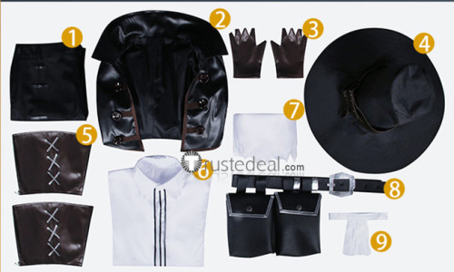 Darkest Dungeon Grave Robber Halloween Cosplay Costume