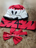 Vocaloid 4 Fukase Red White Halloween Cosplay Costume