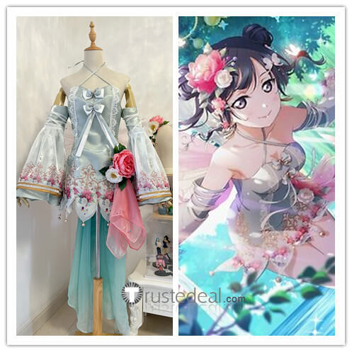 Love Live School Idol Festival All Stars Setsuna Yuki Titania of the Summer Breezes Cosplay Costume
