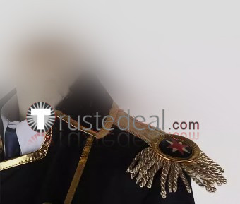 Yugioh Go Rush Phaser Ryugu Black Cosplay Costume