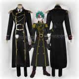 Yugioh Go Rush Phaser Ryugu Black Cosplay Costume