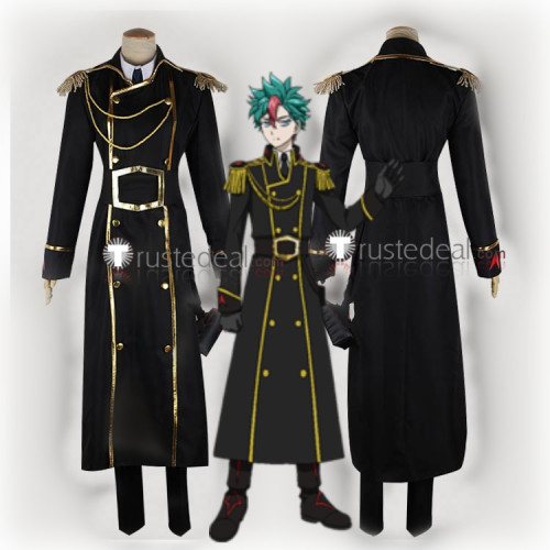 Yugioh Go Rush Phaser Ryugu Black Cosplay Costume