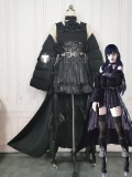 Final Fantasy FFXIV FF14 Gaia Black Cosplay Costume