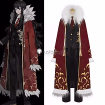 Library Of Ruina Liu Association Section 1 Xiao Red Uniform Cosplay Costume 2