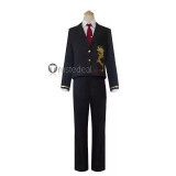 Library Of Ruina Liu Association Section 1 Xiao Red Uniform Cosplay Costume 2